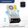 BOSYTRO AC to DC Converter, 12V DC Power Supply 600W Max 50A SMPS 110v to 12v Converter Switching Power Supply Transformer for Car Radio/Stereos, RV, 3D Printer, Led Strip, Motor Pump, CCTV view 3