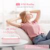 Bluetooth Speaker Alarm Clock & Wireless Charger for Bedside, Home, Office view 3