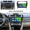 8Core 2+32GB 10.1" IPS Touch Screen Android Car Stereo for Toyota Camry 2012 2013 2014 Car Radio Built-in Car-Play Android Auto GPS Navigation Dash Kit view 2