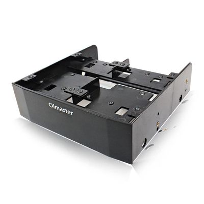 CHIUEAST Hard Disk Conversion Rack Bracket Chassis Optical Drive Bit Multi-Functional HDD 5.25In to 3.5In Bracket Olmaster 2.5in HDD Bracket 3.5 5.25 Screws Tray HDD Internal