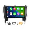 4+32GB 8 Core 10.1" IPS Touch Screen Android Car Radio for Toyota Camry 2015 2016 2017 Android 13 Upgrade Radio Stereo Dash Kit Built-in Car-Play Android Auto GPS Navi view 1