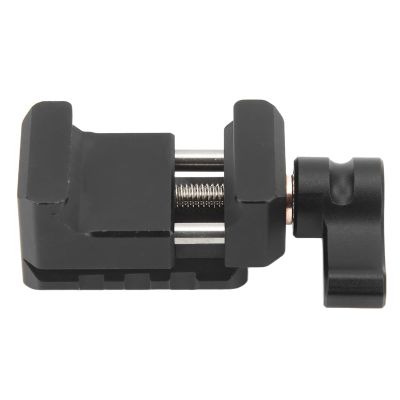 NATO Clamp, Quick Release Clamp with 1/4 Inch 3/8 Inch Thread, Camera Mounting Bracket, Camera Accessory Fastener