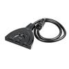Gadpiparty 3-Port Remote Control 3 Port Splitter Hub Box 55cm Cable Universal for 360 Support 2k 1440p view 3