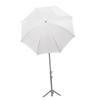 HOMSFOU 2pcs Soft Light Umbrella for Photography Translucent Collapsible Reversible Flash Umbrella with Metal Plug view 2