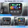 8Core 4+64G Car Stereo for Honda CRV 1997-2001(Manual A/C) Wireless Carplay Android Auto,9 inch 1280 * 720P IPS Touch Screen Radio,Android13/GPS/WiFi/32EQ DSP/59UI/Bluetooth5.0/SWC/Backup Camera&Mic view 2