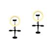 2 Sets Fill Light Mobile Phone Holder Live Streaming Fill Light Live Broadcast Fill Light Selfie Ring Light Makeup Light Ring Light Tripod Selfie Dimmable Live Light view 1