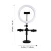 BAHELS 1 Set Fill Light Mobile Phone Holder Live Stream Light Phone Stand Live Makeup Phone Rack Fill Light Phone Holder Led Stand Metal Holder Beauty Aluminum Alloy Auxiliary Light, 49X15.8X11.5CM view 3
