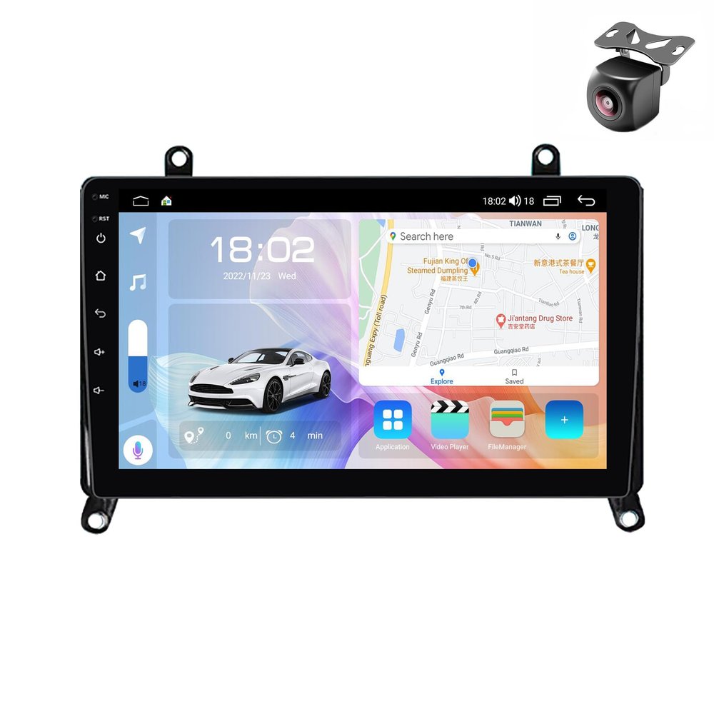 Android 12 System for Toyota Hiace H300 VI GranAce I 2019-2022 Car Stereo with FM BT SWC Car-Play Android Auto GPS Navigation Touch Screen Upgrade Car Radio Multimedia Player (M300S 8core 4+32G)