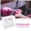 Housoutil 2pcs Nail Drill Bits Display Box Nail Bit Organizer Case for Professional and Home Use Storage Easy Access Clean Storage for Art Tools view 3