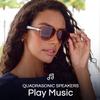 Nautica Admiral Smart Sunglasses for Men & Women - Wireless Smart Glasses with Open Ear Speakers and Microphone, Polarized UV400 Lenses - Brown Gradient (Wide) view 3