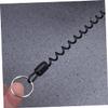 BESPORTBLE 18pcs Elastic Plastic Ropes Keychains Lost Phone Spring Security Gear Tools for Hiking view 4
