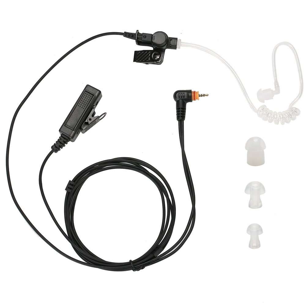 Maiimvve SL3500 Earpiece with Mic, Wired Headphones for Motorola Walkie Talkie Radios SL300, SL3500e, SL7550, SL7550e, SL7580, SL7580e, SL7590, SL7590e