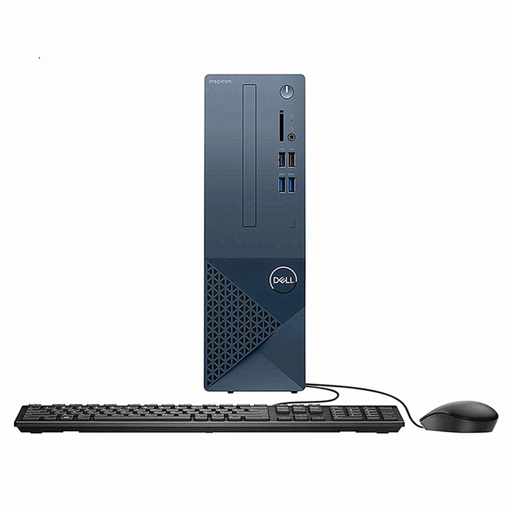 DELL Inspiron 3020 i5 Desktop, Intel i5 13400 (Beats Intel i7 12700), 16GB RAM, 2TB PCIe SSD, HDMI, DisplayPort, RJ45, Wired KB & Mouse, Wi-Fi, Bluetooth, Windows 11 Pro, Blue