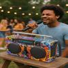 Bumpboxx Ultra Plus Bluetooth Boombox | NYC Graffiti Retro Speaker view 3