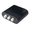 3 Channel 3.5mm AUX Stereo Audio Source Switch, 3 in 1 Out Input Signal switcher Headphone Speaker selector view 1