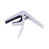 TEMKIN Guitar Clip Capo Clamp Guitars,Universal Capo Guitar Accessories Quick Change Clamp Key Metal Acoustic Classic Guitar Capo For Adjusting Guitar Parts Guitar (Color : White) view 1