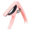 TEMKIN 4pcs Clip-on Picks Clamp Accessory Classical on Tuner Replacement Pink Acoustic Fast Electric Change Capo Mandolin Metal and Bass Electirc Guitar Guitars Ereplacement - for Clip Guitar view 3