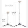 CHICKEN Projector Stand Floor-standing Projector Tripod Adjustable Stand Spherical Head Can Be Rotated 360 Height Can Be Adjusted 29.52-57.08" Projector Wall Mount view 2