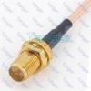 BNC Male Plug to RP-SMA Female Straight Connector with 8in 20cm RG316 RF Pigtail Cable andLow Loss view 3
