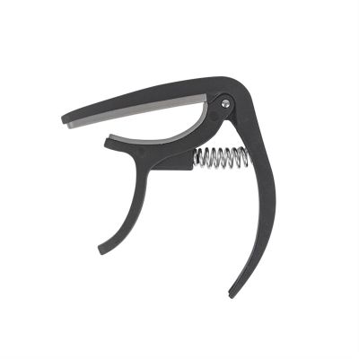 TEMKIN Guitar Clip Capo Clamp Guitars,Guitar Capo ABS Quality Guitar Capo for Acoustic Folk Guitar with Tuning Clamp Key Silver Black Music Accessories Guitar