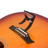 TEMKIN Guitar Clip Capo Clamp Guitars,Guitar Capo ABS Quality Guitar Capo for Acoustic Folk Guitar with Tuning Clamp Key Silver Black Music Accessories Guitar view 3