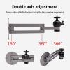 CHICKEN Projector Stand Universal Projector Stand Sturdy Aluminum Alloy Wall Mount Bracket for Universal 1/4 inch Screw Hole Items 10Kg Loading Capacity Projector Wall Mount view 4