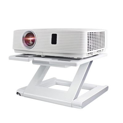 CHICKEN Projector Stand Projector Bracket Notebook Computer Bracket Adjustable Bracket Multifunctional Compact Projector Bracket Office Studio Projector Wall Mount (Color : Black)