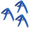 TEMKIN 3pcs Classical on Ereplacement Clip Universal Banjo Replacement Ukulele - Mandolin Picks and Style Guitar Accessory Change Ukulel Guitars Blue Fast Acoustic Metal Electirc Capo Guitar view 1
