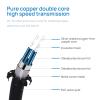 3M 40G SFP+ DAC Twinax Cable,Direct Attach Copper Passive Cable,for Cisco SFP-H10GB-CU3M, Ubiquiti,D-Link,Juniper,Mellanox,Mikrotik,Netgear,Supermicro view 2