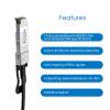 3M 40G SFP+ DAC Twinax Cable,Direct Attach Copper Passive Cable,for Cisco SFP-H10GB-CU3M, Ubiquiti,D-Link,Juniper,Mellanox,Mikrotik,Netgear,Supermicro view 4