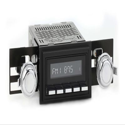 RetroRadio Compatible with 1973-75 Pontiac Grand Ville Features Include Bluetooth, AUX, AM/FM LABC-M1-226-03P-73PPT2