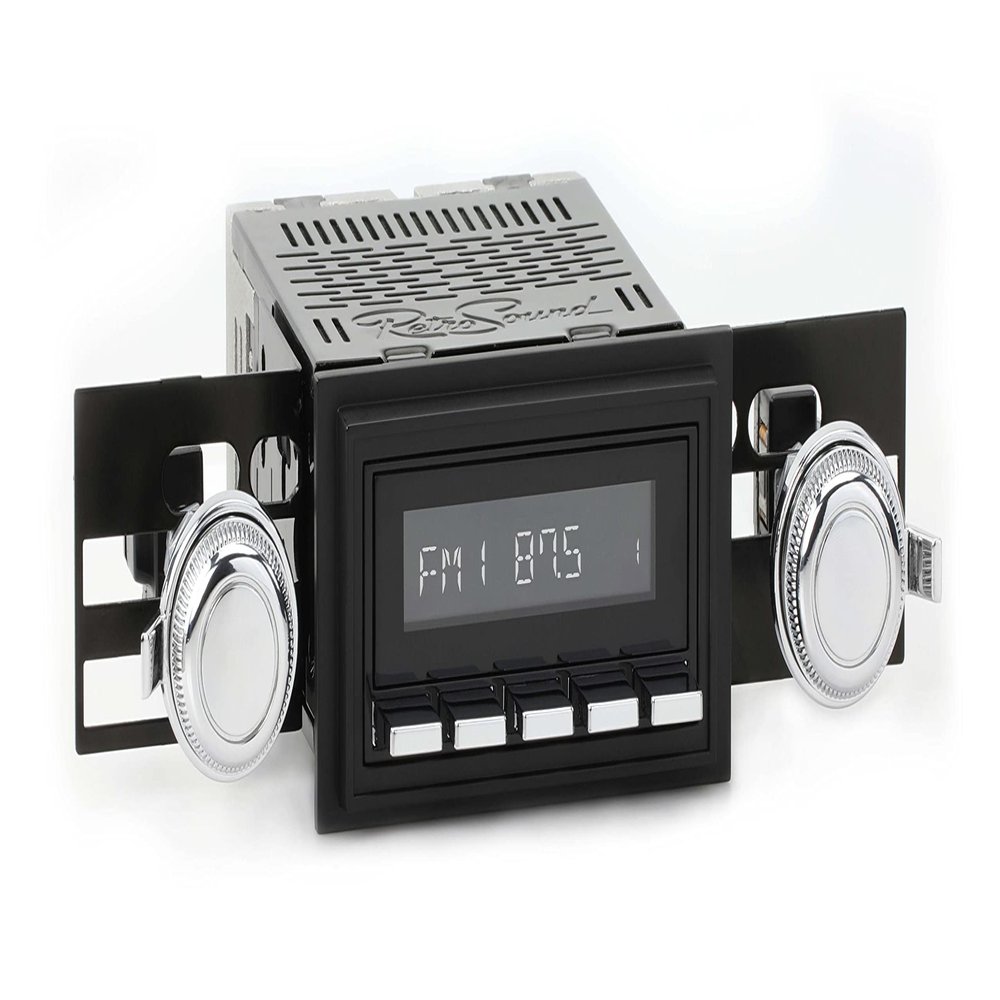RetroRadio Compatible with 1973-75 Pontiac Grand Ville Features Include Bluetooth, AUX, AM/FM LABC-M1-226-03P-73PPT2