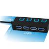 Multi-Splitter Expander Multiple hub use Power Supply hub with Switch Computer (D 1) view 2