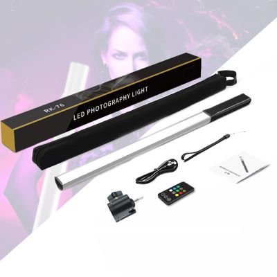 Handheld LED Light Stick with Remote, RGB Video Light Wand, 1000 Lux Adjustable 3200K-7500K