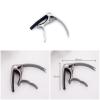 TEMKIN Guitar Clip Capo Clamp Guitars,1 Pcs Metal Capo Quick Change Accessories Adjusting for Acoustic Electric Guitar Capo Guitar (Color : Silver) view 4