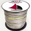 3mm(1/8''),3.5mm(9/64''),4mm(5/32''),5mm(3/16''),6mm(1/4'') 100ft 30m Strand 12 UHMWPE Single Hollow Braid Sailboat Line Paraglider Winch Towing Rope (100, 6mm) view 2