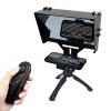 New Teleprompter for Smartphone Camera Portable Universal Large Screen Teleprompter Kit with Remote App Control view 1