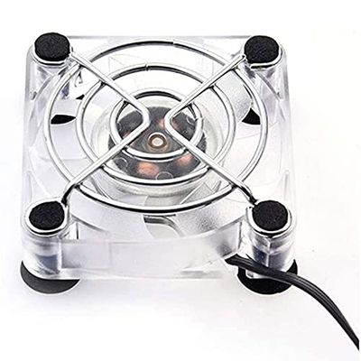 KouRy Portable Cell Phone Cooler Stand with Cooling Fan and Radiator, USB Phone Heat Sink Cooler Fan - Mute Gaming Cooling Solution for All Phones and Tablets