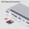 External Hard Drives 12-in-1 Type-C HUB 4K Docking Station Dual HDMI RJ45 Gigabit LAN PD Laptop Docking Stations view 2
