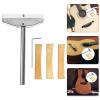 TEMKIN Guitar Capo Guitar Guitar Guitar 1 Set of Luthier Tools Set Guitar Bass Fret Press Caul Fingerboard Pressing Gauges Luthier Tools for Guitar and Bass Setup Guitar Luthier Tools Guitar Capo Guit view 4