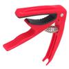 TEMKIN 3pcs for on Clamp Style Ukulele Ukulel Metal and Fast Capo Tuner Change Bass Acoustic Guitar Guitars Universal Clip Replacement Electirc Red Clip-on Picks Mandolin Banjo Accessory Guitar view 3