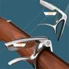 TEMKIN Metal Guitar Capo Ukulele Picks-Holder Capo-Adjustment Acoustic Bass for Electric Guitar view 2