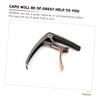 TEMKIN 2pcs Capo Portable Guitar Accessories Guitar Accesories Tone Modified Clips 6 String Guitar Capo Ukulele Capo Guitar Tone Modified Clip Guitar Capo Clamp Capo Clamp Part Guitar view 3