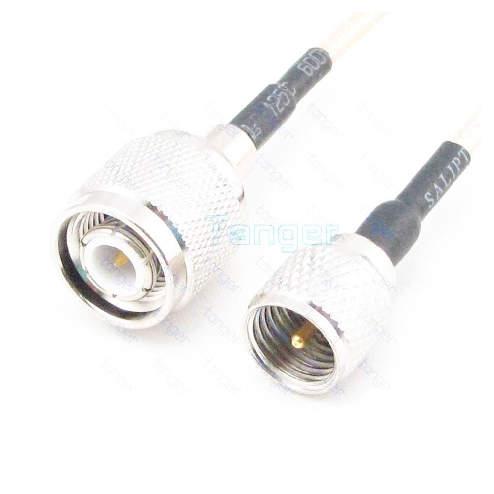 6inch TNC Male to Mini UHF Male Plug with RG-316 RF Pigtail Jumper Cable 6" 15cm RF Cables