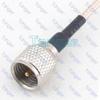 6inch TNC Male to Mini UHF Male Plug with RG-316 RF Pigtail Jumper Cable 6" 15cm RF Cables view 2