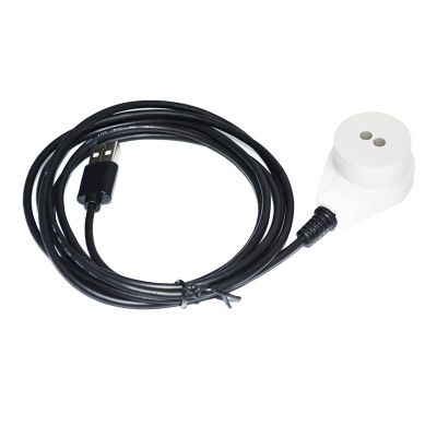 Milkweed USB to Optical Interface IRDA Near Infrared IR Mag/netic Adapter Transparent Transmission Cable Fit Fit Compatible Meter READIING (Size : 1.5M)