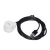 Milkweed USB to Optical Interface IRDA Near Infrared IR Mag/netic Adapter Transparent Transmission Cable Fit Fit Compatible Meter READIING (Size : 1.5M) view 2