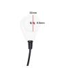 Milkweed USB to Optical Interface IRDA Near Infrared IR Mag/netic Adapter Transparent Transmission Cable Fit Fit Compatible Meter READIING (Size : 1.5M) view 4