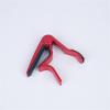 TEMKIN Guitar Clip Capo Clamp Guitars,Universal Guitar Capo Aluminium Alloy Metal Capo for Acoustic Classic Electric Guitar Parts Accessories Clamp Key Guitar (Color : Red) view 1