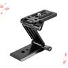 Gadpiparty 3pcs Tilt Head Quick Release Plate Tripod Head Mounting Bracket Flexible for Monopod DSLR Accessory view 4